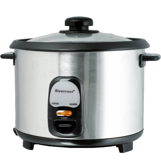 Brentwood 5 Cup Rice Cooker/Non-Stick with Steamer LuxuryLifeWay Online Store