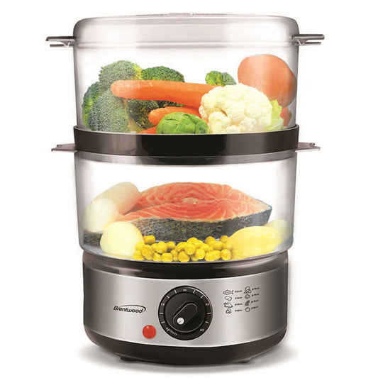 Brentwood 2 Tier Food Steamer LuxuryLifeWay Online Store