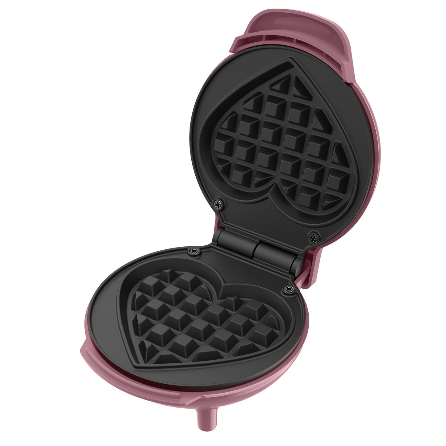 Brentwood Non-Stick Heart Shaped 4" Mini Waffle Maker in Pink LuxuryLifeWay Online Store