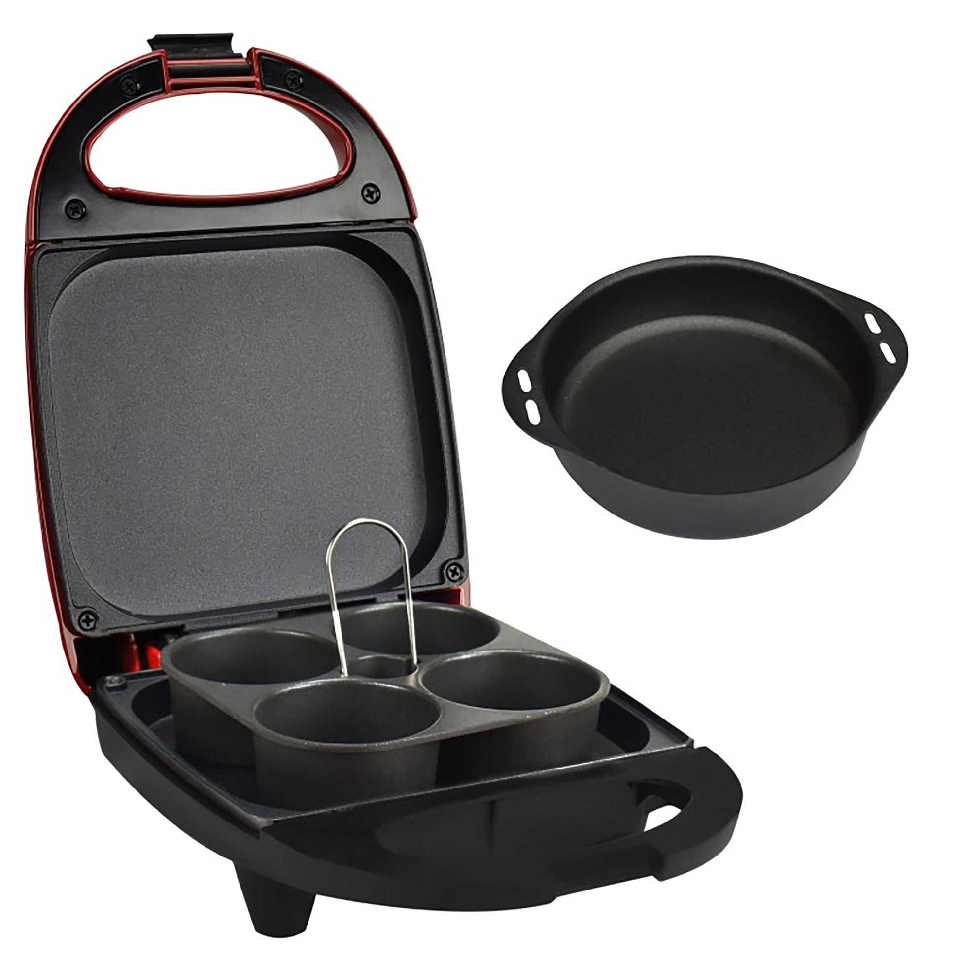 Brentwood Mini Sous Vide Style Egg Bite Maker in Red LuxuryLifeWay Online Store