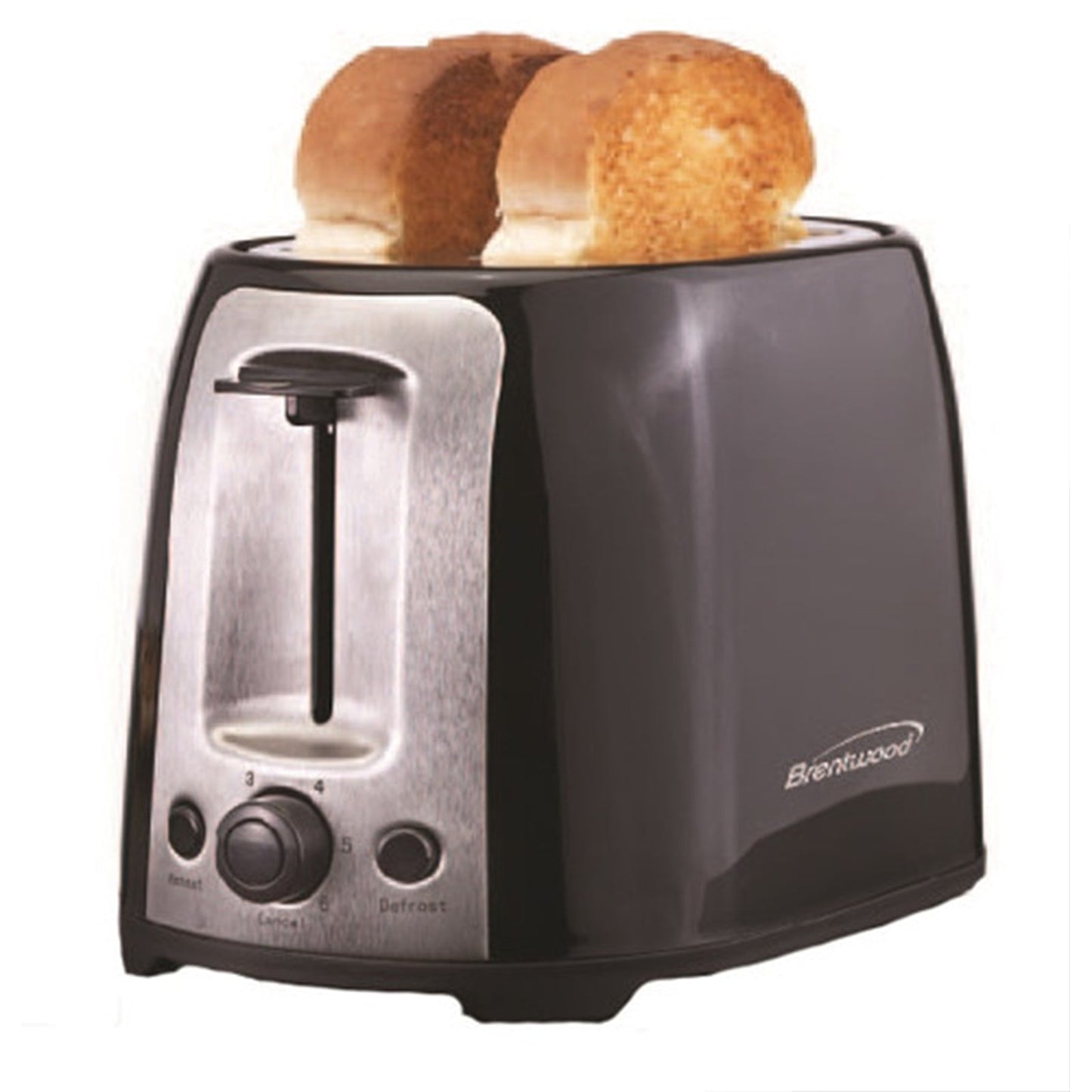 Brentwood  2 Slice Cool Touch Toaster ; Black and Stainless Steel LuxuryLifeWay Online Store
