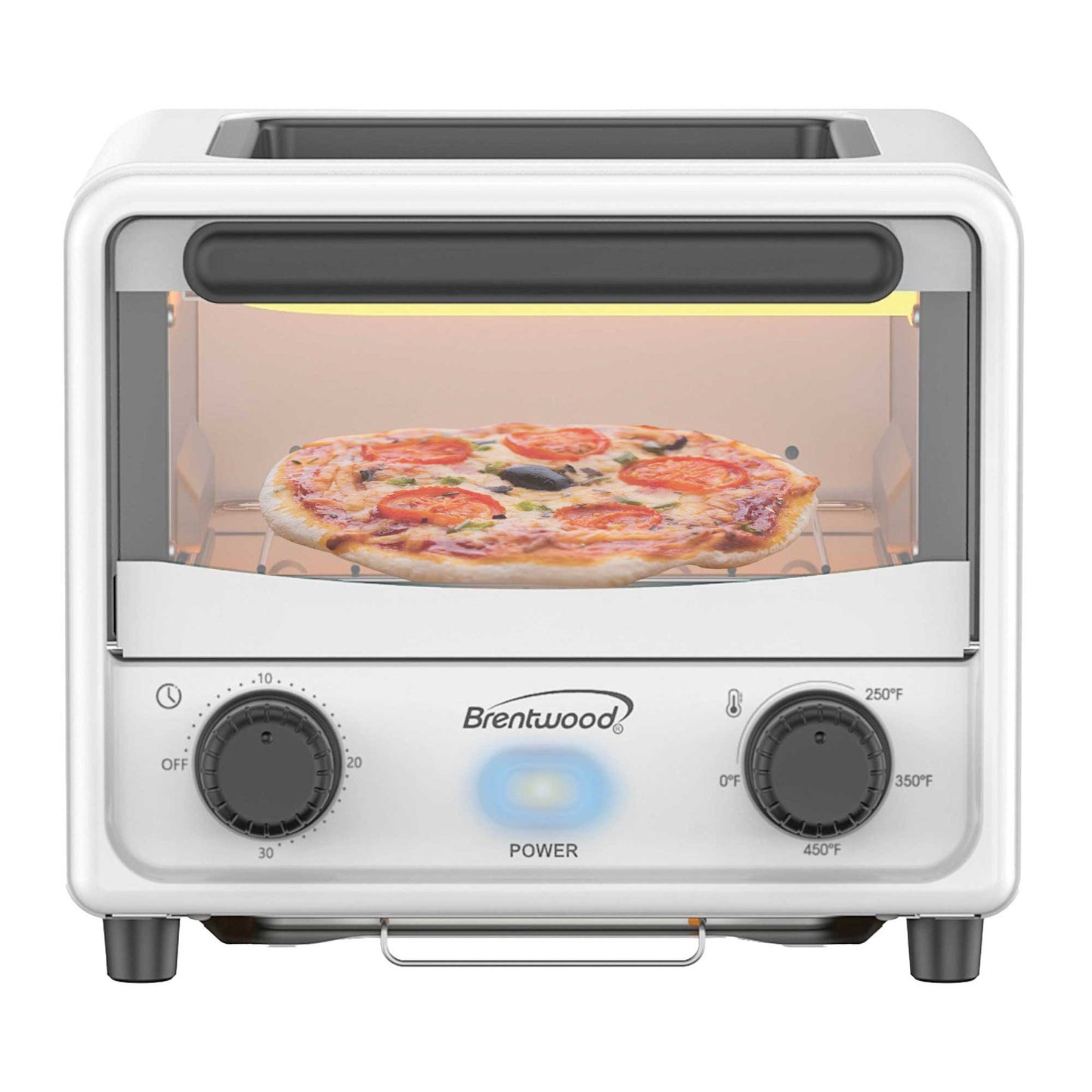 Brentwood 3 Liter Mini Toaster Oven in White LuxuryLifeWay Online Store