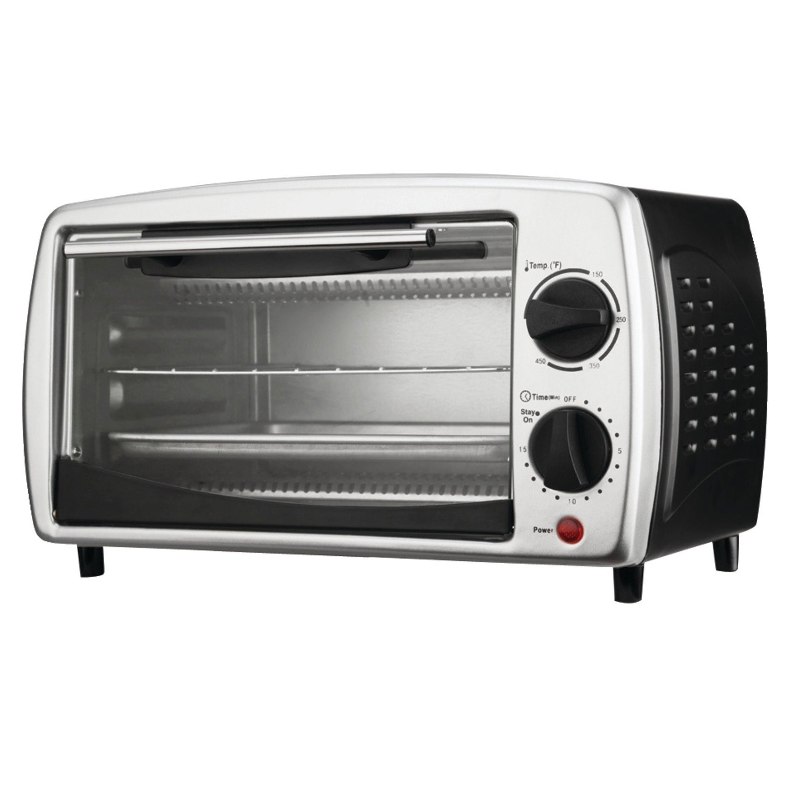 Brentwood 9-Liter (4 Slice) Toaster Oven Broiler (Black) LuxuryLifeWay Online Store