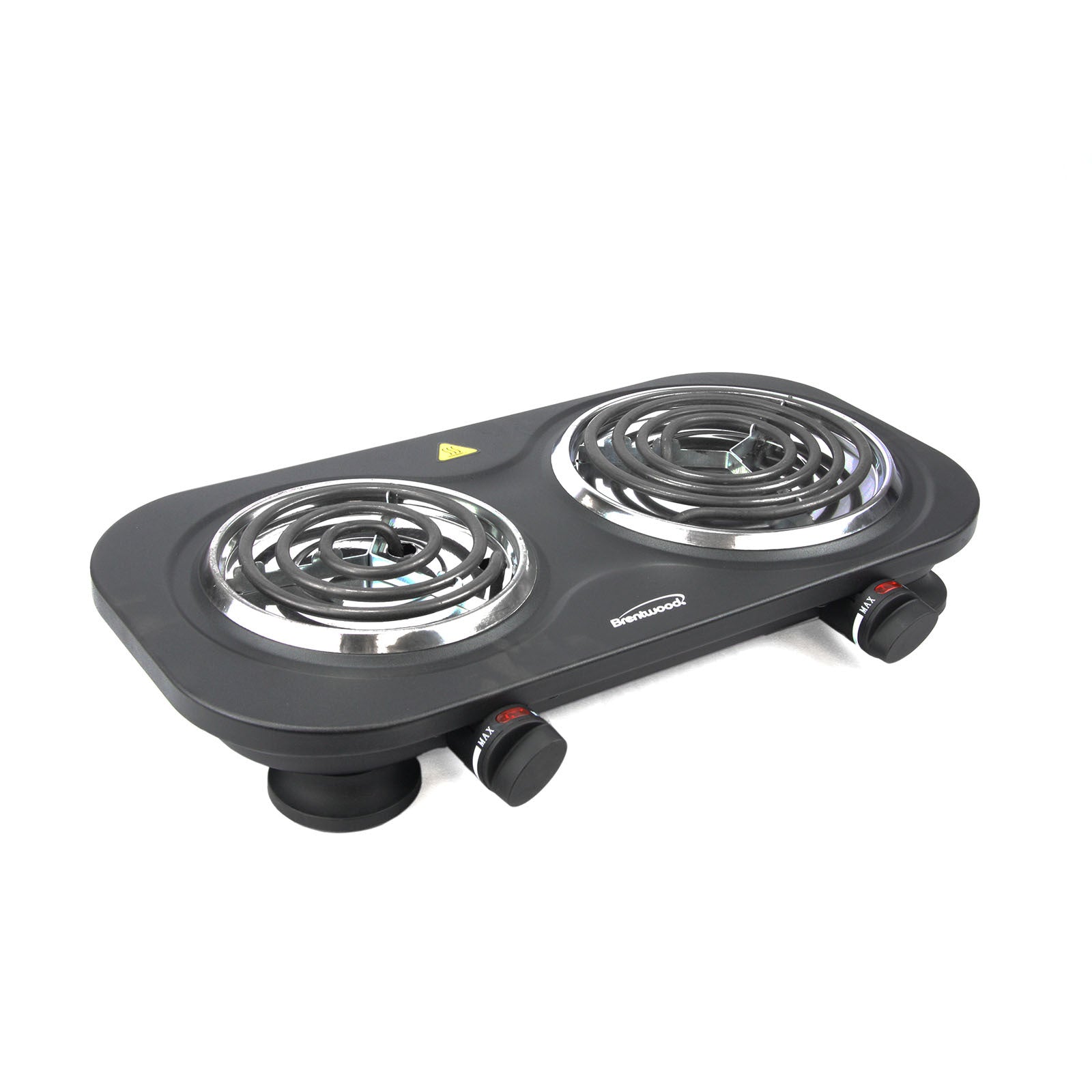Brentwood Electric 1500W Double Burner - Black LuxuryLifeWay Online Store