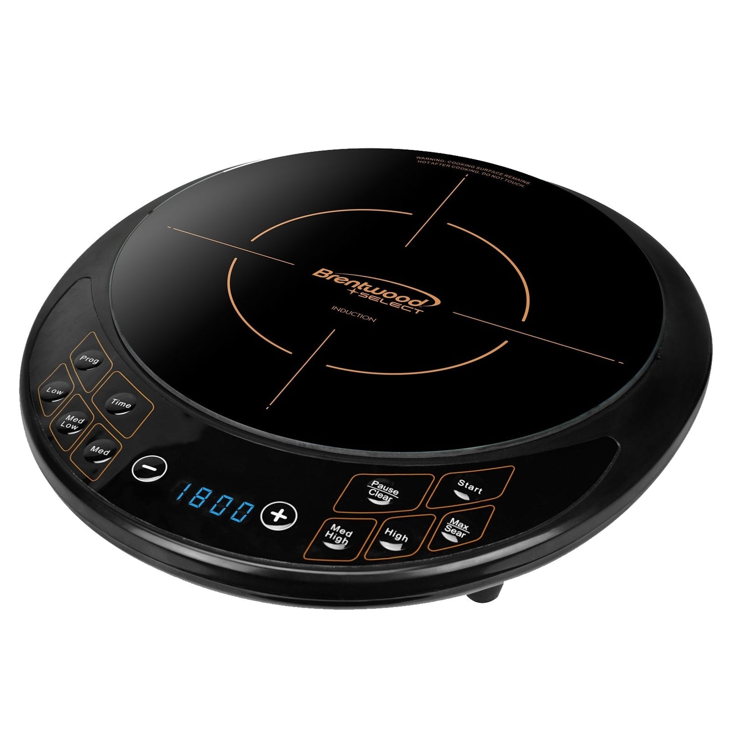 Brentwood Single Electric Induction Cooktop in Black LuxuryLifeWay Online Store