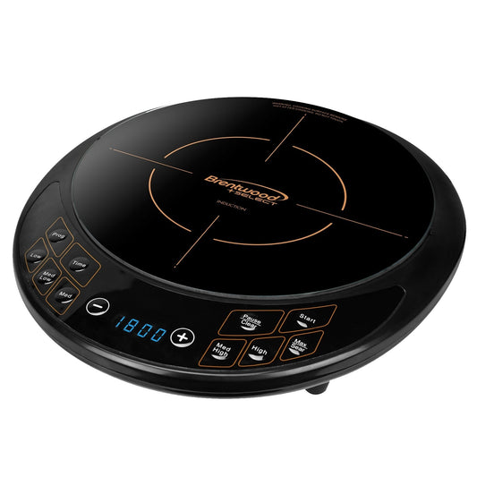 Brentwood Single Electric Induction Cooktop in Black LuxuryLifeWay Online Store