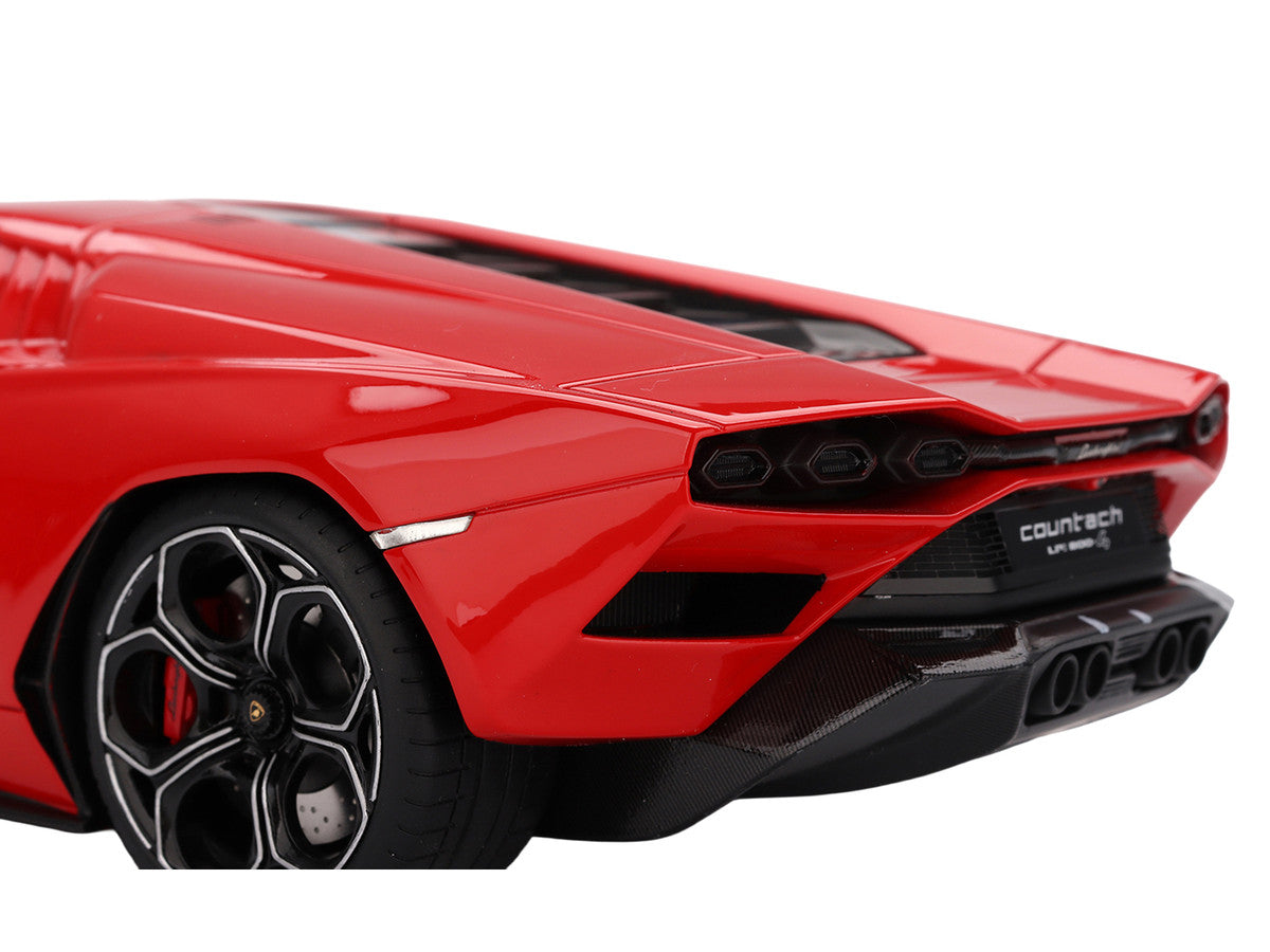 Lamborghini Countach LPI 800-4 Rosso Mars Red 1/18 Model Car by Top Speed LuxuryLifeWay Online Store