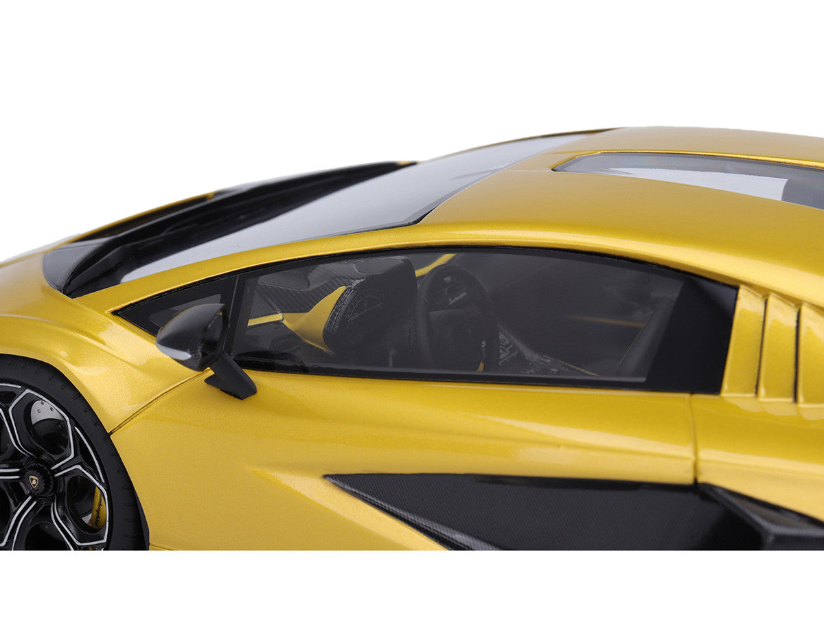 Lamborghini Countach LPI 800-4 New Giallo Orion Gold Metallic 1/18 Model Car by Top Speed LuxuryLifeWay Online Store