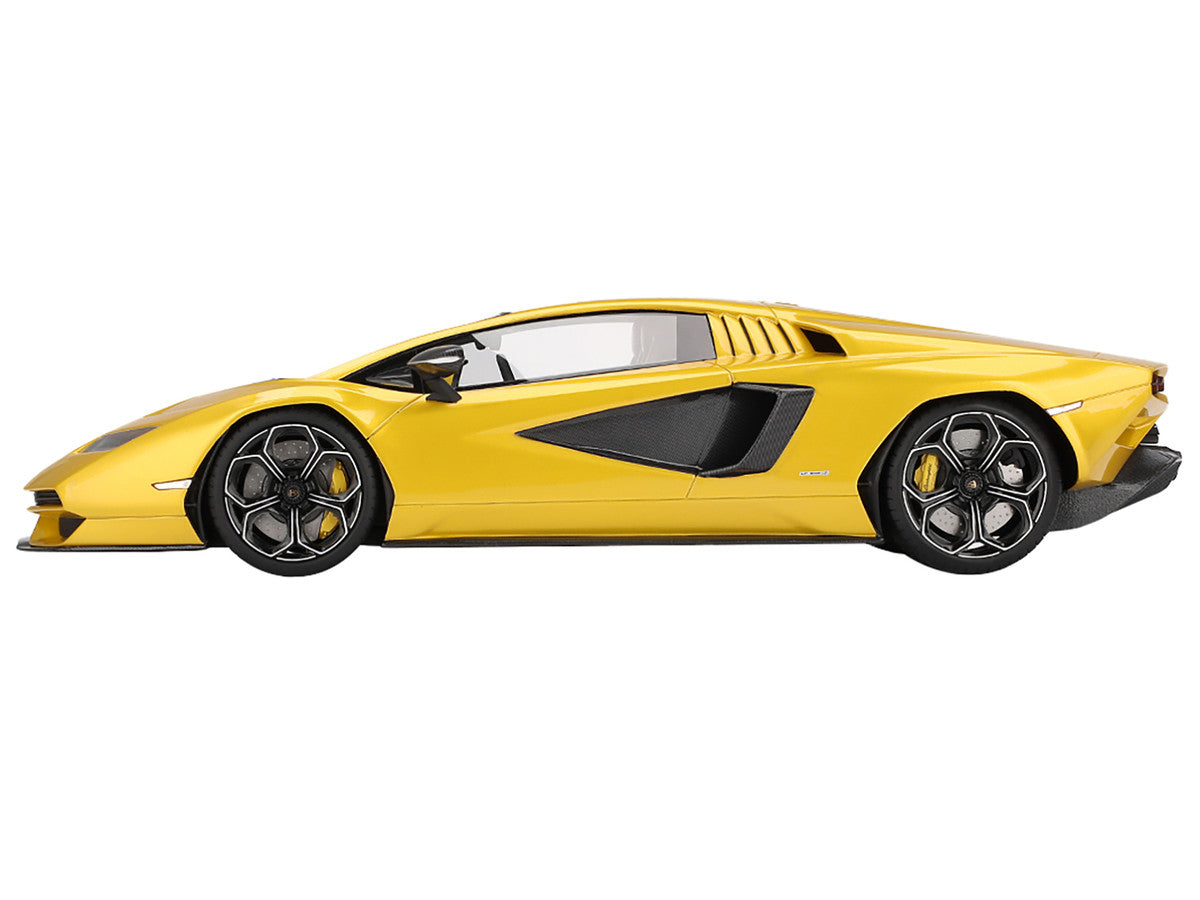 Lamborghini Countach LPI 800-4 New Giallo Orion Gold Metallic 1/18 Model Car by Top Speed LuxuryLifeWay Online Store