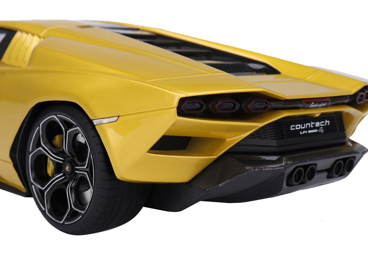 Lamborghini Countach LPI 800-4 New Giallo Orion Gold Metallic 1/18 Model Car by Top Speed LuxuryLifeWay Online Store