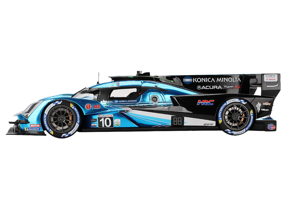 Acura ARX-06 GTP #10 Filipe Albuquerque - Marcus Ericsson - Brendon Hartley - Ricky Taylor "Wayne Taylor Racing with Andretti" IMSA "24 Hours of Daytona" (2024) 1/18 Model Car by Top Speed LuxuryLifeWay Online Store