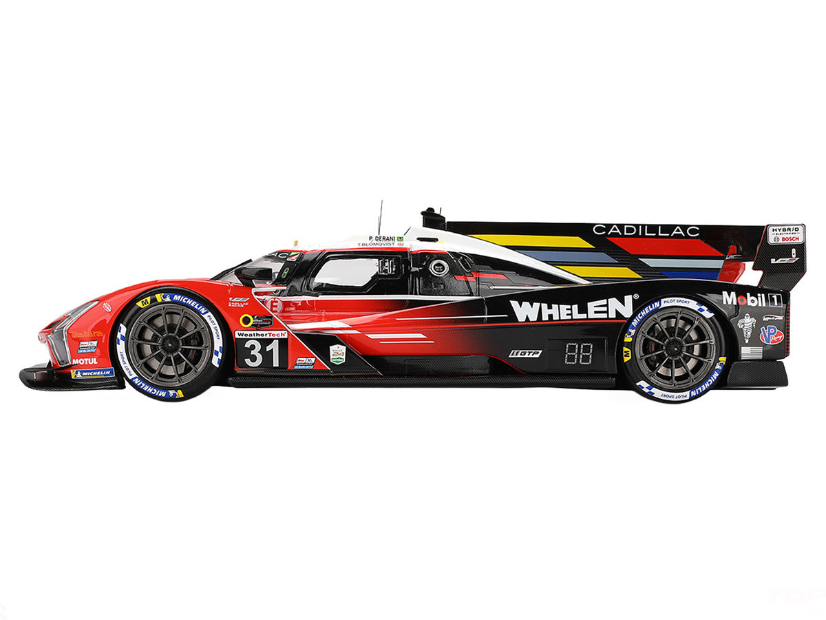 Cadillac V-Series.R #31 Jack Aitken - Tom Blomqvist - Pipo Derani "Whelen Cadillac Racing" 2nd Place IMSA "24 Hours of Daytona" (2024) 1/18 Model Car by Top Speed LuxuryLifeWay Online Store