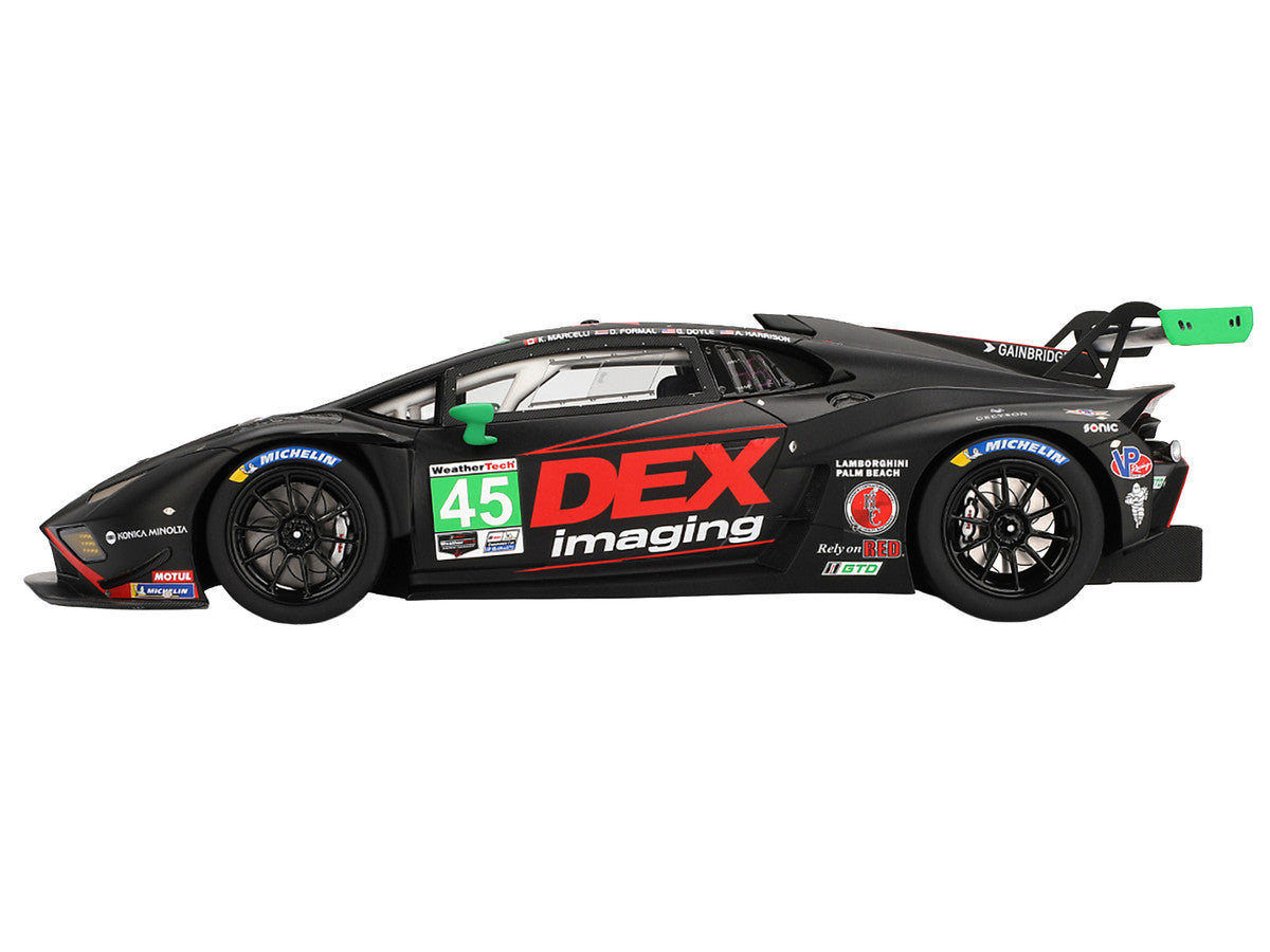 Lamborghini Huracan GT3 EVO2 #45 Graham Doyle - Danny Formal - Ashton Harrison - Kyle Marcelli "Wayne Taylor Racing with Andretti" "24 Hours of Daytona" (2024) 1/18 Model Car by Top Speed LuxuryLifeWay Online Store