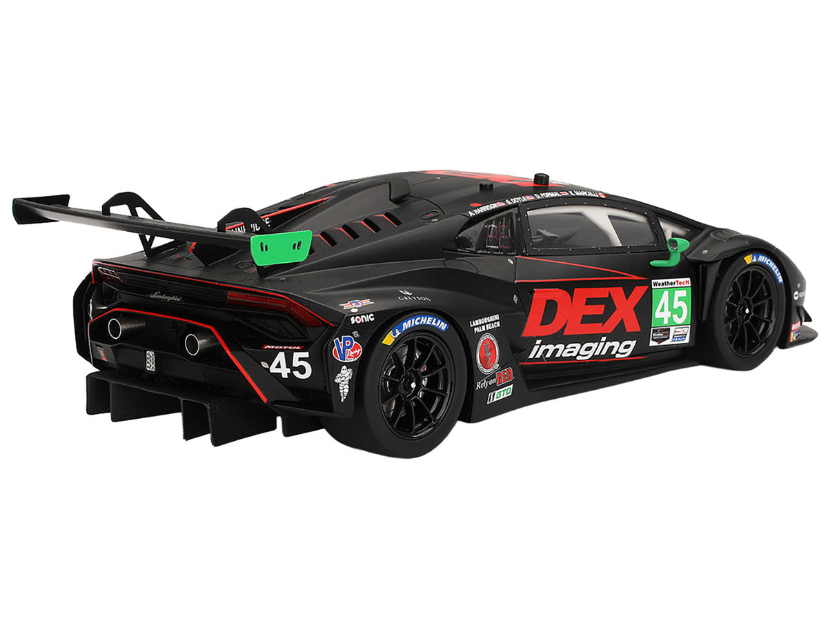 Lamborghini Huracan GT3 EVO2 #45 Graham Doyle - Danny Formal - Ashton Harrison - Kyle Marcelli "Wayne Taylor Racing with Andretti" "24 Hours of Daytona" (2024) 1/18 Model Car by Top Speed LuxuryLifeWay Online Store