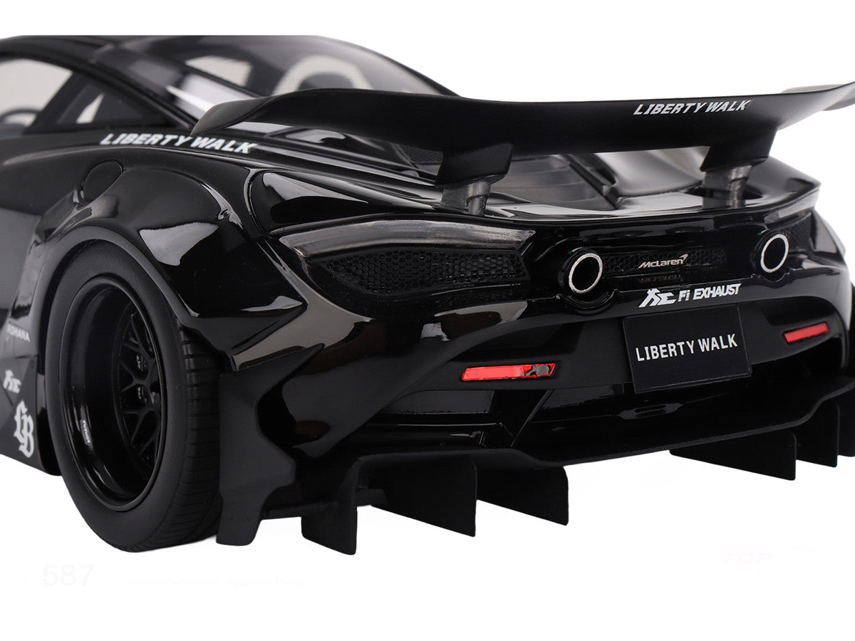 McLaren 720S "LB-Works" Black "Tokyo Auto Salon 2024" 1/18 Model Car by Top Speed LuxuryLifeWay Online Store