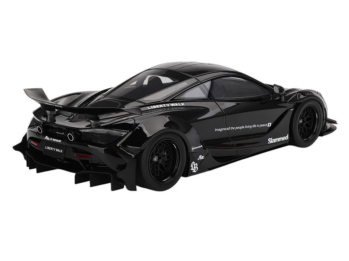 McLaren 720S "LB-Works" Black "Tokyo Auto Salon 2024" 1/18 Model Car by Top Speed LuxuryLifeWay Online Store