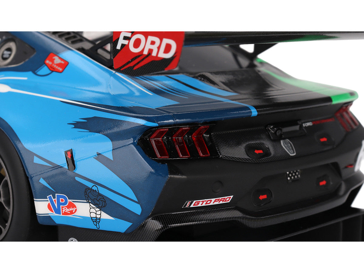 Ford Mustang GT3 #64 Mike Rockenfeller - Harry Tincknell "Ford Multimatic Motorsports" "Motul Course de Monterey - Laguna Seca" (2024) 1/18 Model Car by Top Speed LuxuryLifeWay Online Store