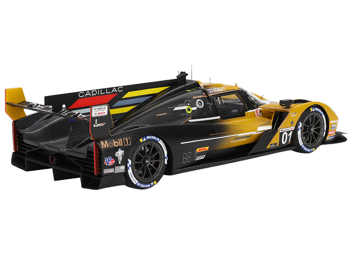 Cadillac V-Series.R #01 Sebastien Bourdais - Scott Dixon - Renger van der Zande "Cadillac Racing" 2nd Place "12 Hours of Sebring" (2024) 1/18 Model Car by Top Speed LuxuryLifeWay Online Store