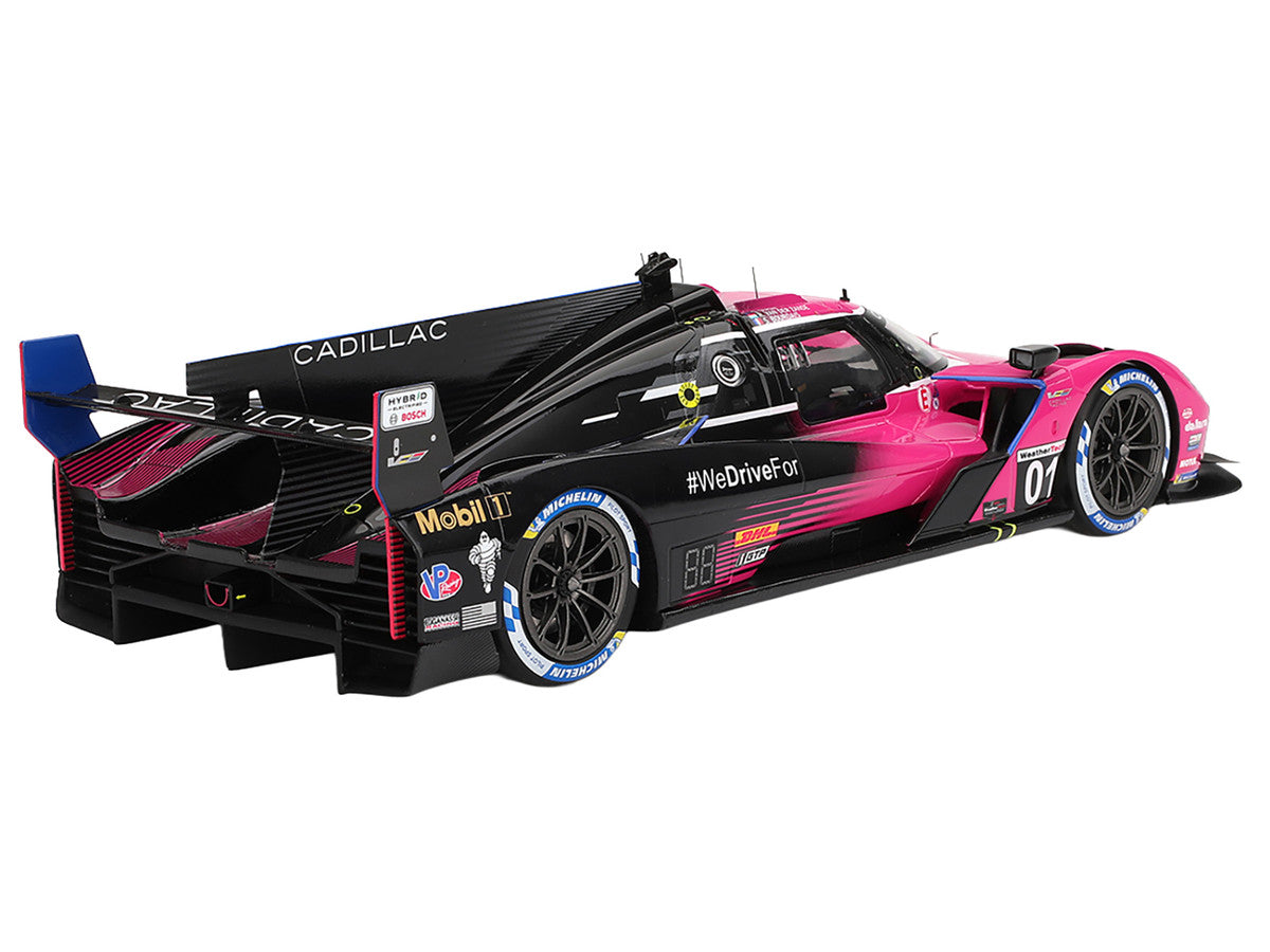 Cadillac V-Series.R #01 Sebastien Bourdais - Scott Dixon - Renger van der Zande "Cadillac Racing" Winner IMSA "Petit Le Mans" (2024) 1/18 Model Car by Top Speed LuxuryLifeWay Online Store