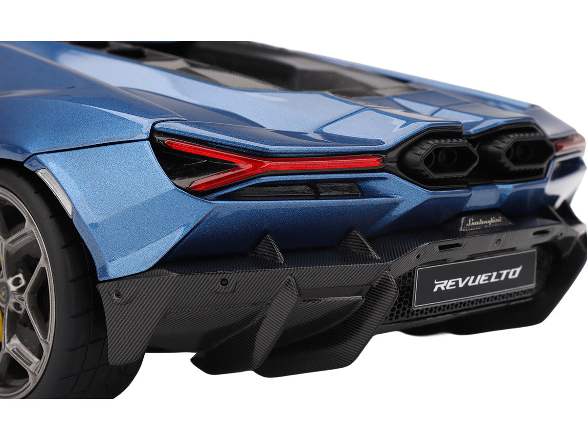Lamborghini Revuelto Blu Eleos Blue Metallic 1/18 Model Car by Top Speed LuxuryLifeWay Online Store