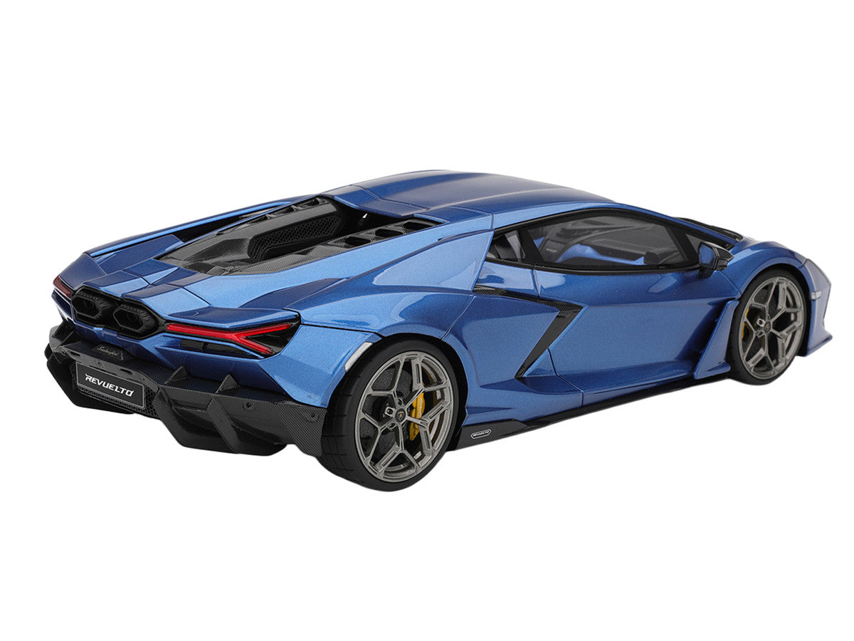 Lamborghini Revuelto Blu Eleos Blue Metallic 1/18 Model Car by Top Speed LuxuryLifeWay Online Store