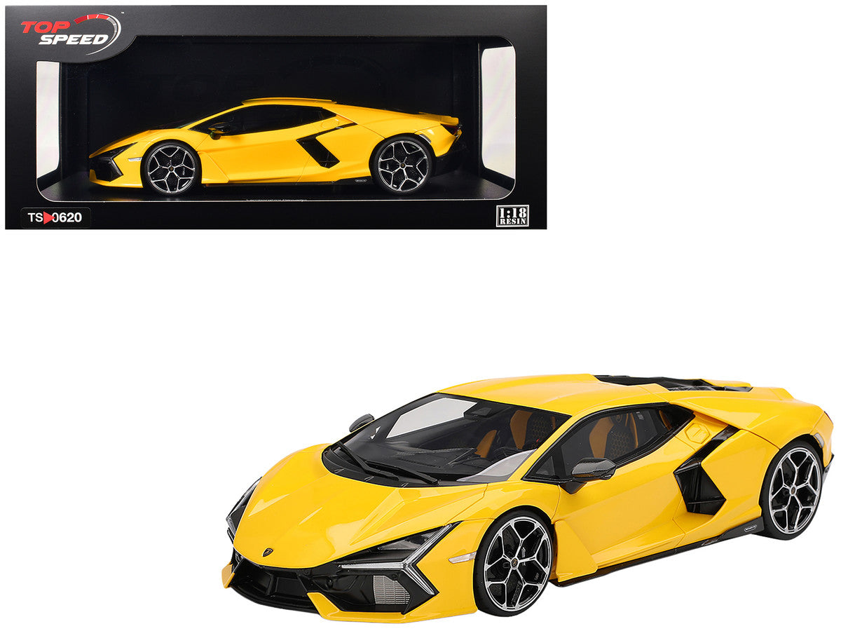 Lamborghini Revuelto Giallo (Yellow) 1/18 Model Car by Top Speed LuxuryLifeWay Online Store