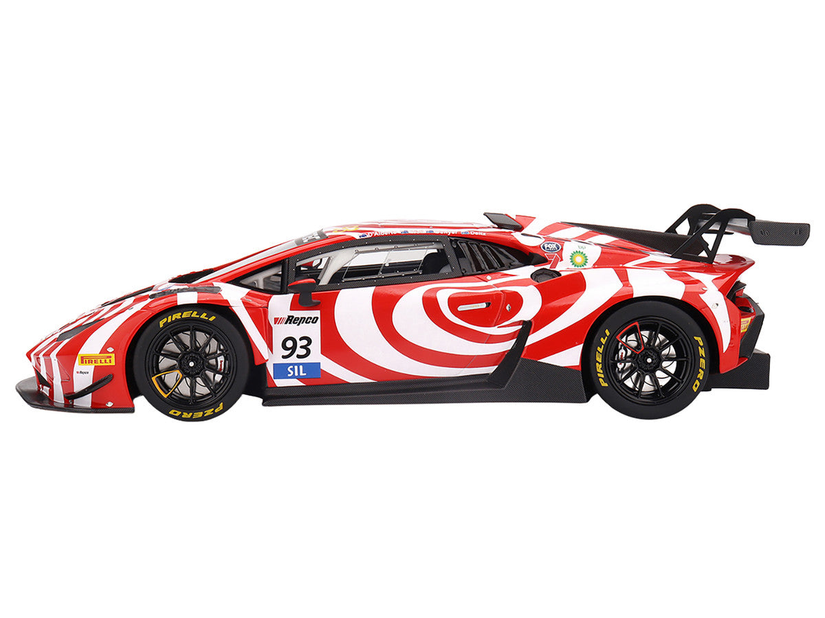 Lamborghini Huracan GT3 EVO2 #93 Tony D'Alberto - Adrian Deitz - Grant Denyer - David Wall "Wall Racing" "Bathurst 12 Hour" (2024) 1/18 Model Car by Top Speed LuxuryLifeWay Online Store