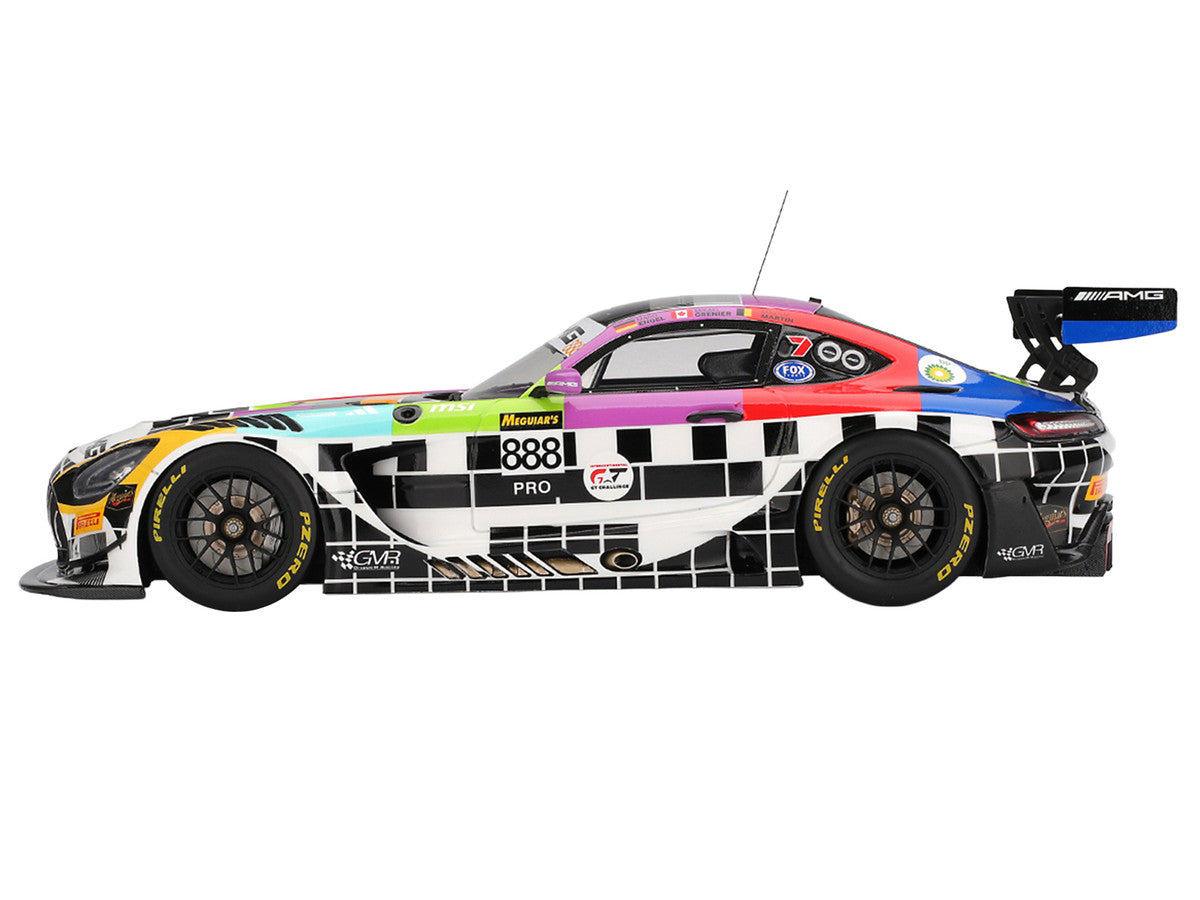 Mercedes-AMG GT3 #888 Maro Engel - Mikael Grenier - Maxime Martin "Mercedes-AMG Team GMR" Meguiar's "Bathurst 12 Hour" (2025) 1/18 Model Car by Top Speed LuxuryLifeWay Online Store