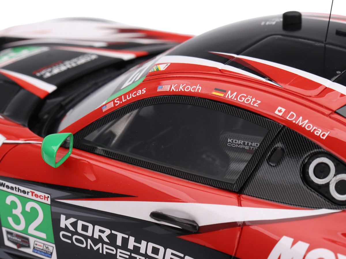 Mercedes-AMG GT3 EVO #32 Maximilian Gotz - Kenton Koch - Seth Lucas - Daniel Morad "Korthoff Competition Motors" IMSA "24 Hours of Daytona" (2025) 1/18 Model Car by Top Speed LuxuryLifeWay Online Store