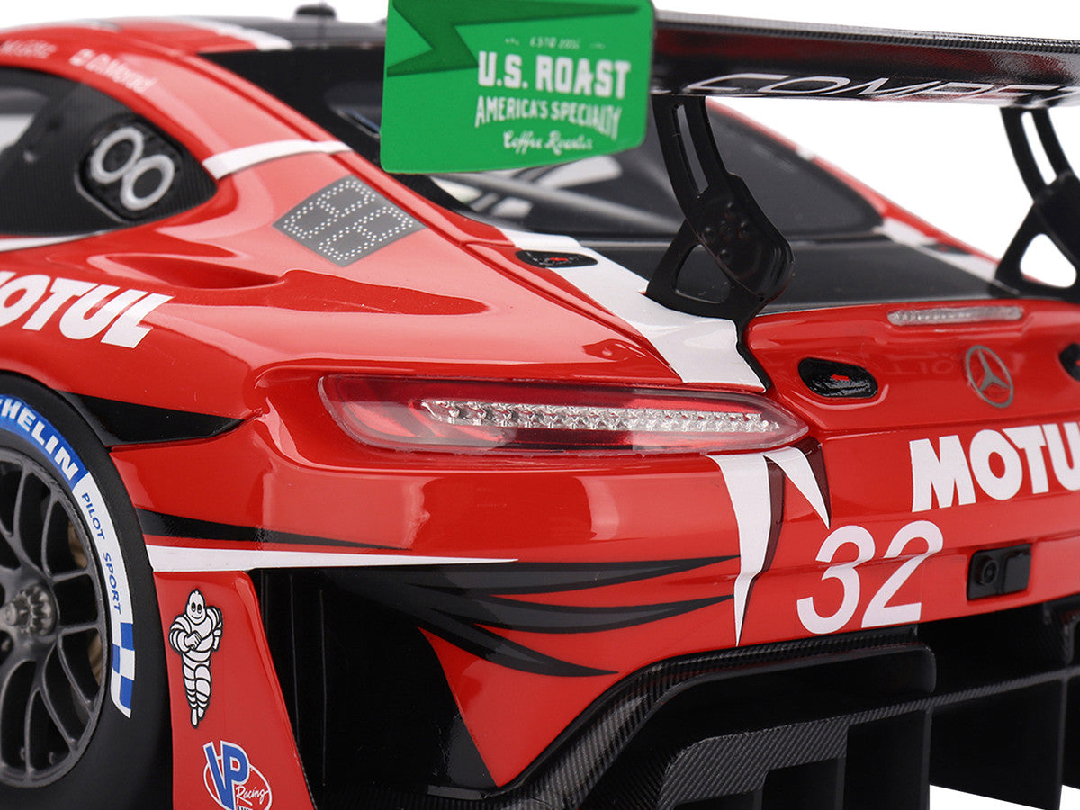Mercedes-AMG GT3 EVO #32 Maximilian Gotz - Kenton Koch - Seth Lucas - Daniel Morad "Korthoff Competition Motors" IMSA "24 Hours of Daytona" (2025) 1/18 Model Car by Top Speed LuxuryLifeWay Online Store