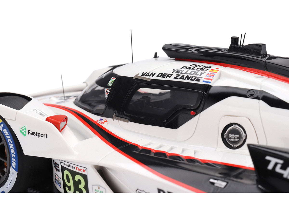 Acura ARX-06 GTP #93 Kakunoshin Ohta - Alex Palou - Renger van der Zande - Nick Yelloly "Acura Meyer Shank Racing with Curb-Agajanian" "24 Hours of Daytona" (2025) 1/18 Model Car by Top Speed LuxuryLifeWay Online Store