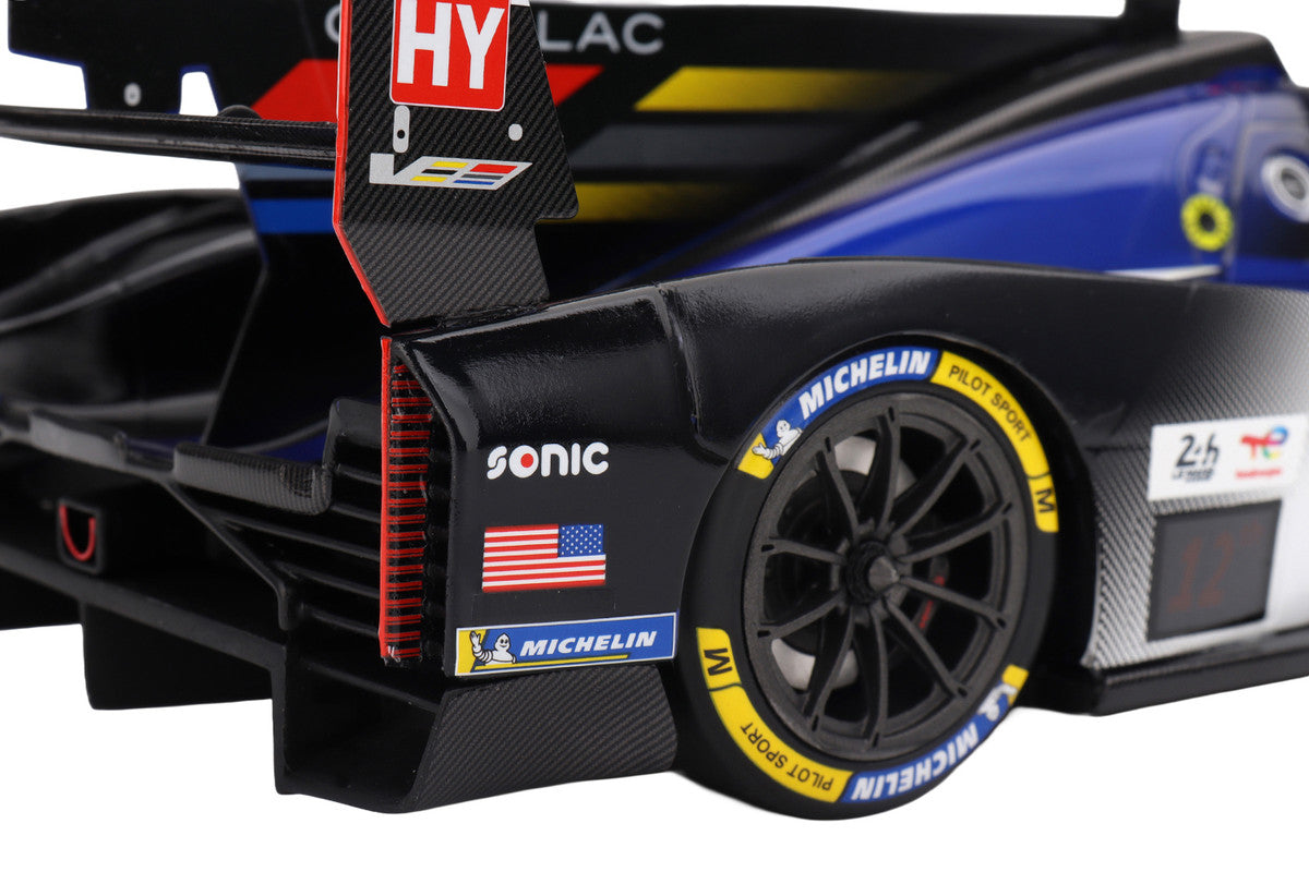 Cadillac V-Series.R #101 Filipe Albuquerque - Jordan Taylor - Ricky Taylor "Cadillac Wayne Taylor Racing" FIA WEC "24 Hours of Le Mans" (2025) 1/18 Model Car by Top Speed LuxuryLifeWay Online Store