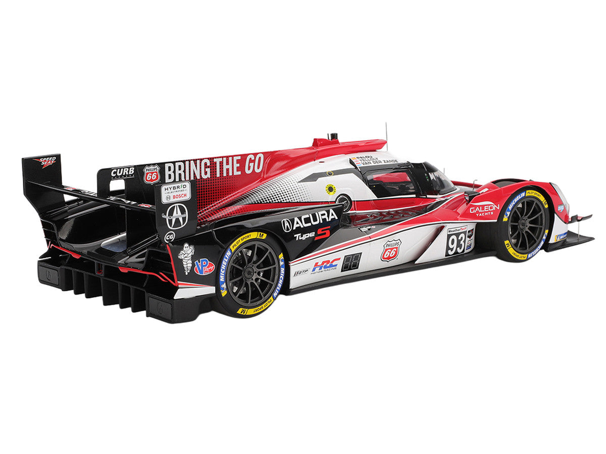 Acura ARX-06 #93 Alex Palou - Renger van der Zande - Nick Yelloly "Acura Meyer Shank Racing" 3rd Place GTP IMSA "12 Hours of Sebring" (2025) 1/18 Model Car by Top Speed LuxuryLifeWay Online Store