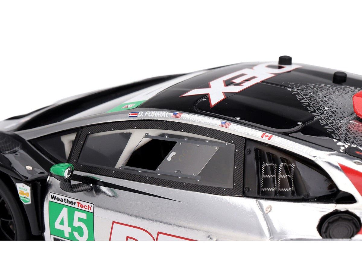 Lamborghini Huracan GT3 EVO2 #45 Graham Doyle - Danny Formal - Trent Hindman - Kyle Marcelli "Wayne Taylor Racing" IMSA "24 Hours of Daytona" (2025) 1/18 Model Car by Top Speed LuxuryLifeWay Online Store