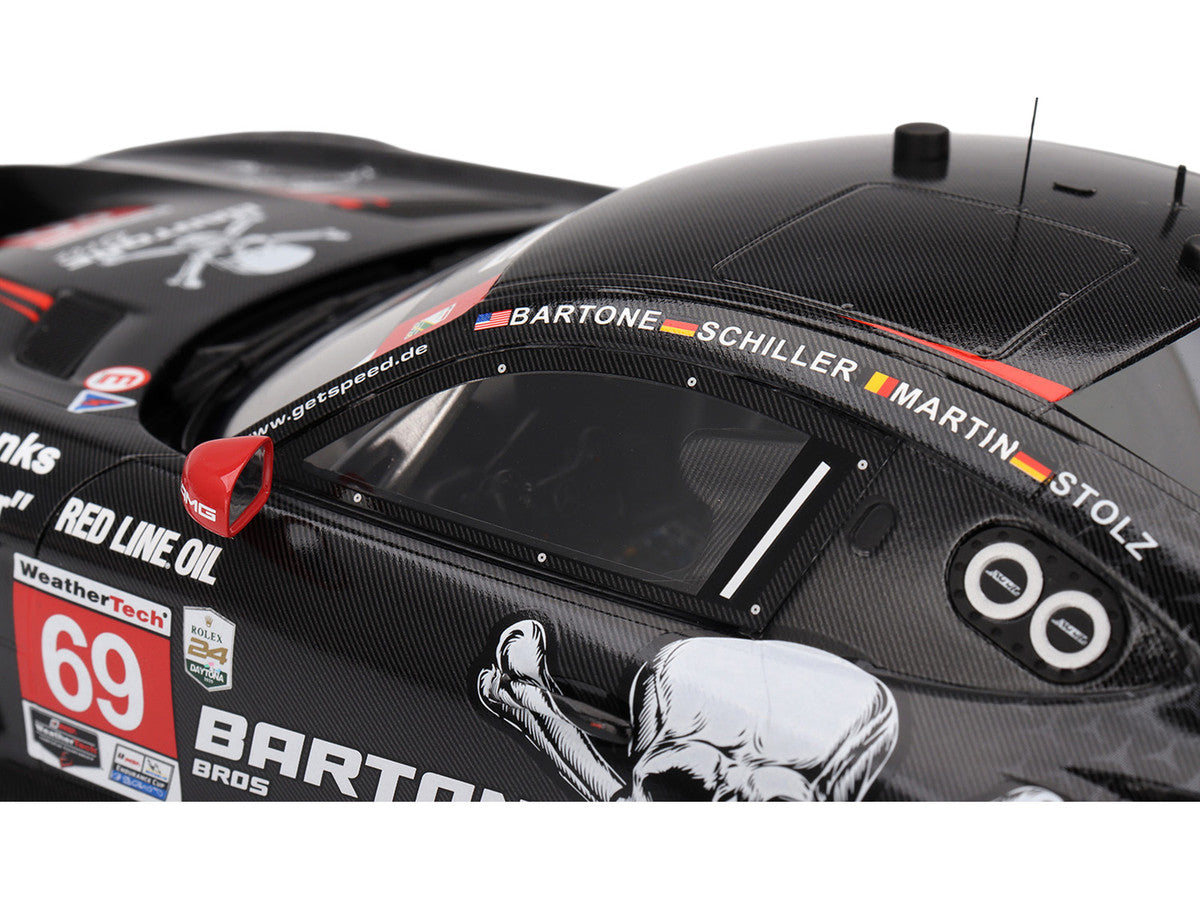 Mercedes-AMG GT3 EVO #69 Anthony Bartone - Maxime Martin - Fabian Schiller - Luca Stolz "GetSpeed" IMSA "24 Hours of Daytona" (2025) 1/18 Model Car by Top Speed LuxuryLifeWay Online Store