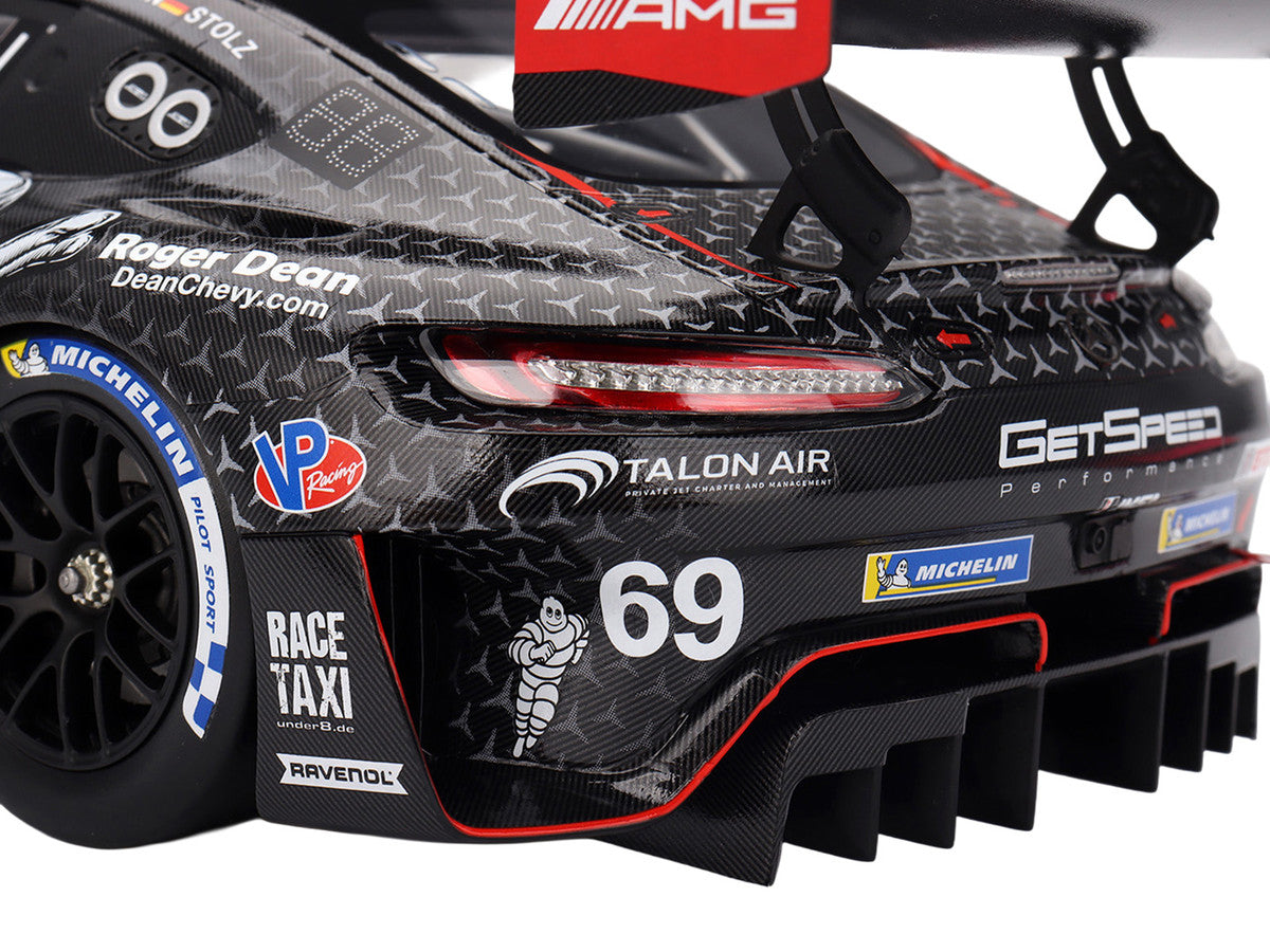 Mercedes-AMG GT3 EVO #69 Anthony Bartone - Maxime Martin - Fabian Schiller - Luca Stolz "GetSpeed" IMSA "24 Hours of Daytona" (2025) 1/18 Model Car by Top Speed LuxuryLifeWay Online Store