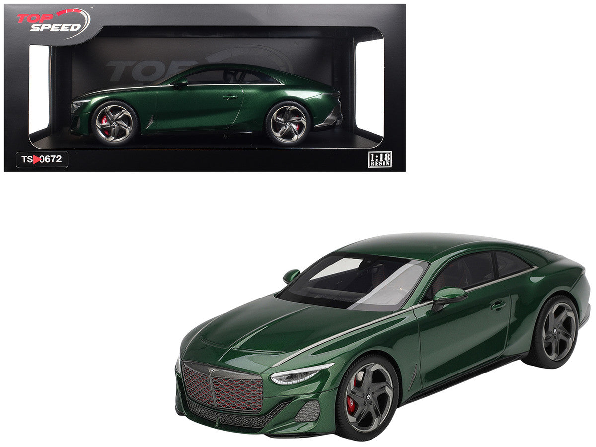 Bentley Batur Scarab Green Metallic 1/18 Model Car by Top Speed LuxuryLifeWay Online Store