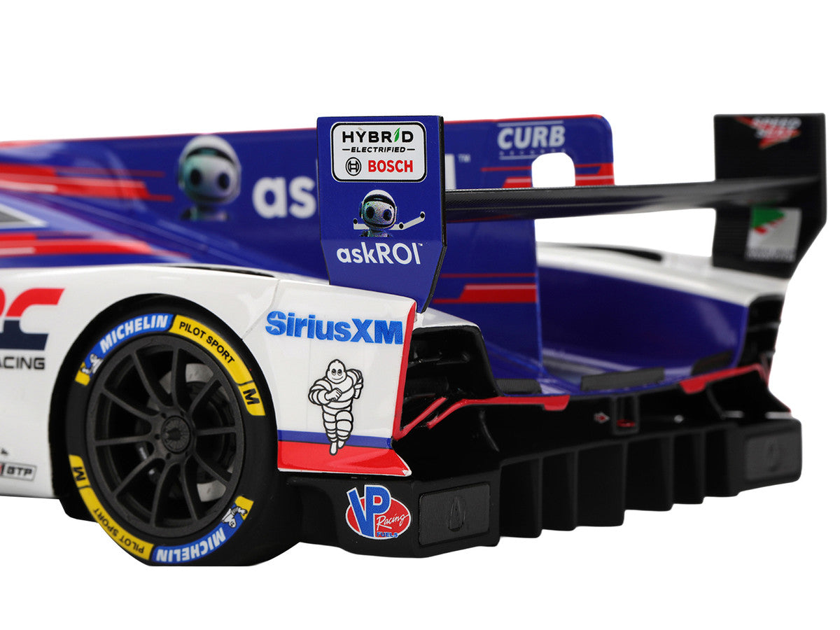 Acura ARX-06 GTP #60 Tom Blomqvist - Colin Braun - Scott Dixon - Felix Rosenqvist "Acura Meyer Shank Racing with Curb-Agajanian" 2nd Place IMSA "24 Hours of Daytona" (2025) 1/18 Model Car by Top Speed LuxuryLifeWay Online Store