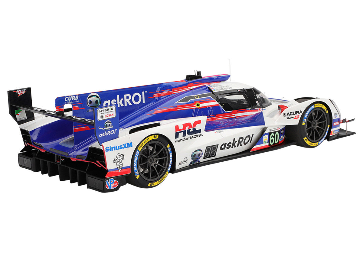 Acura ARX-06 GTP #60 Tom Blomqvist - Colin Braun - Scott Dixon - Felix Rosenqvist "Acura Meyer Shank Racing with Curb-Agajanian" 2nd Place IMSA "24 Hours of Daytona" (2025) 1/18 Model Car by Top Speed LuxuryLifeWay Online Store