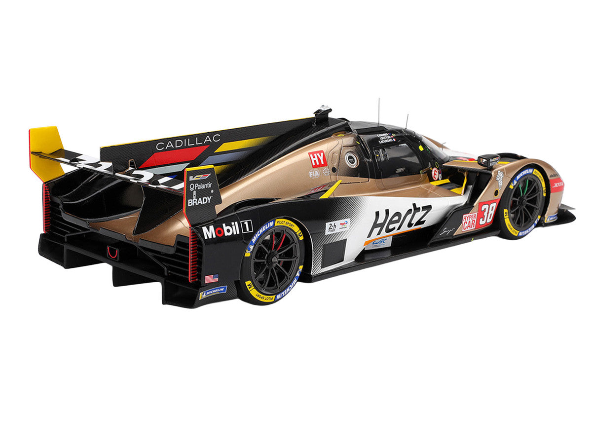 Cadillac V-Series.R #38 Earl Bamber - Sebastien Bourdais - Jenson Button "Cadillac Hertz Team Jota" FIA WEC "24 Hours of Le Mans" (2025) 1/18 Model Car by Top Speed LuxuryLifeWay Online Store