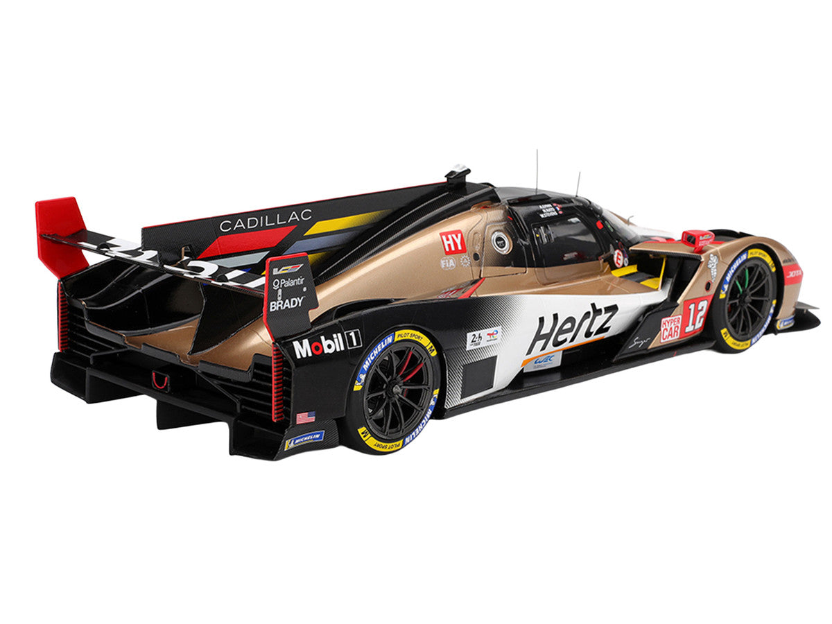 Cadillac V-Series.R #12 Alex Lynn - Norman Nato - Will Stevens "Cadillac Hertz Team Jota" FIA WEC "24 Hours of Le Mans" (2025) 1/18 Model Car by Top Speed LuxuryLifeWay Online Store