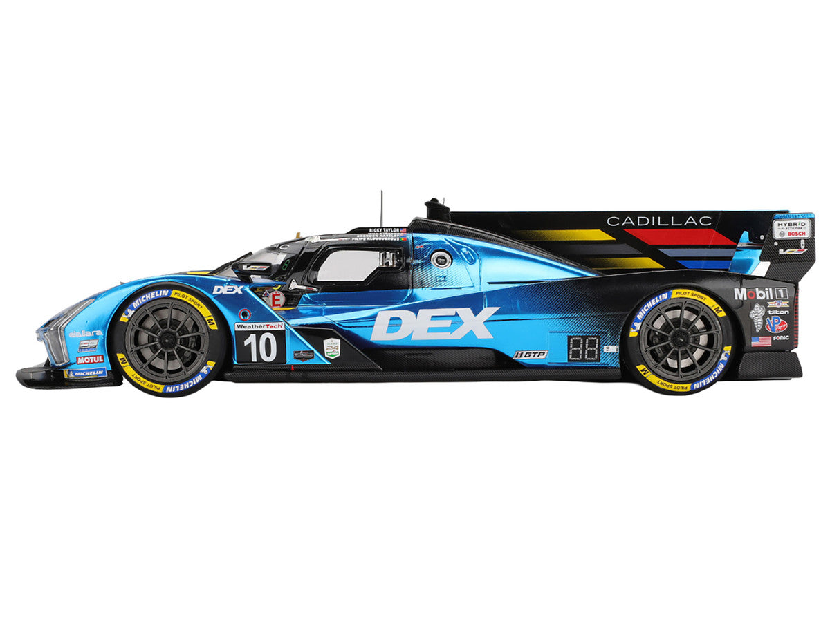 Cadillac V-Series.R #10 Filipe Albuquerque - Brendon Hartley - Will Stevens - Ricky Taylor "Cadillac Wayne Taylor Racing" IMSA "24 Hours of Daytona" (2025) 1/18 Model Car by Top Speed LuxuryLifeWay Online Store