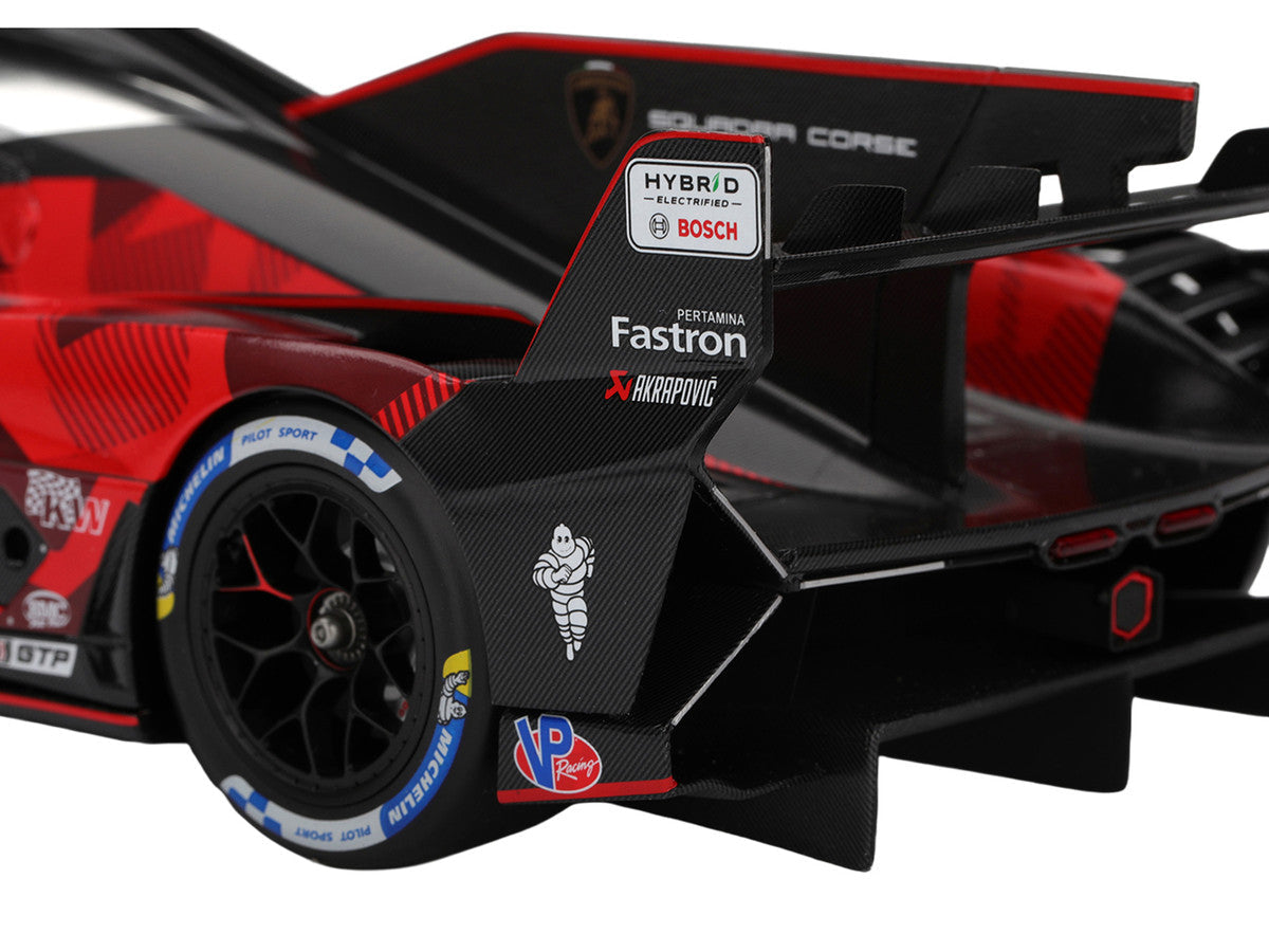 Lamborghini SC63 #63 Mirko Bortolotti - Romain Grosjean - Daniil Kvyat - Edoardo Mortara "Automobili Lamborghini Squadra Corse" IMSA "24 Hours of Daytona" (2025) 1/18 Model Car by Top Speed LuxuryLifeWay Online Store