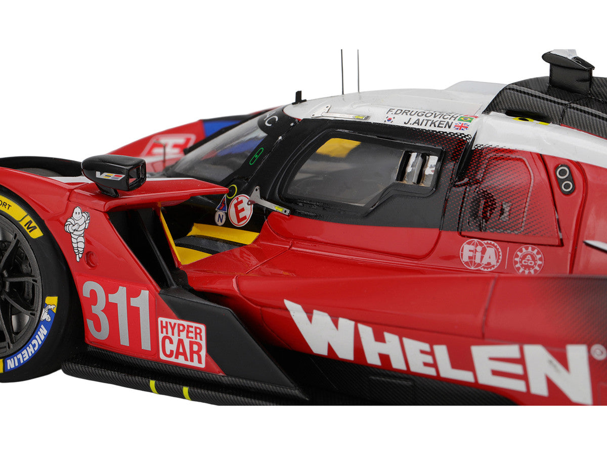Cadillac V-Series.R #311 Jack Aitken - Felipe Drugovich - Frederik Vesti "Cadillac Whelen" FIA WEC "24 Hours of Le Mans" (2025) 1/18 Model Car by Top Speed LuxuryLifeWay Online Store