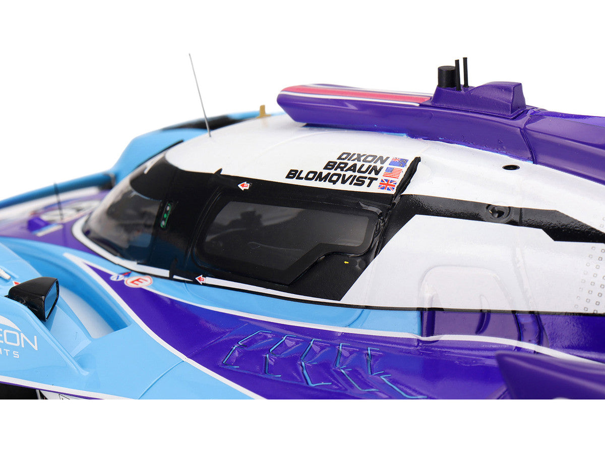 Acura ARX-06 GTP #60 Tom Blomqvist - Colin Braun - Scott Dixon "Acura Meyer Shank Racing with Curb-Agajanian" IMSA "12 Hours of Sebring" (2025) 1/18 Model Car by Top Speed LuxuryLifeWay Online Store