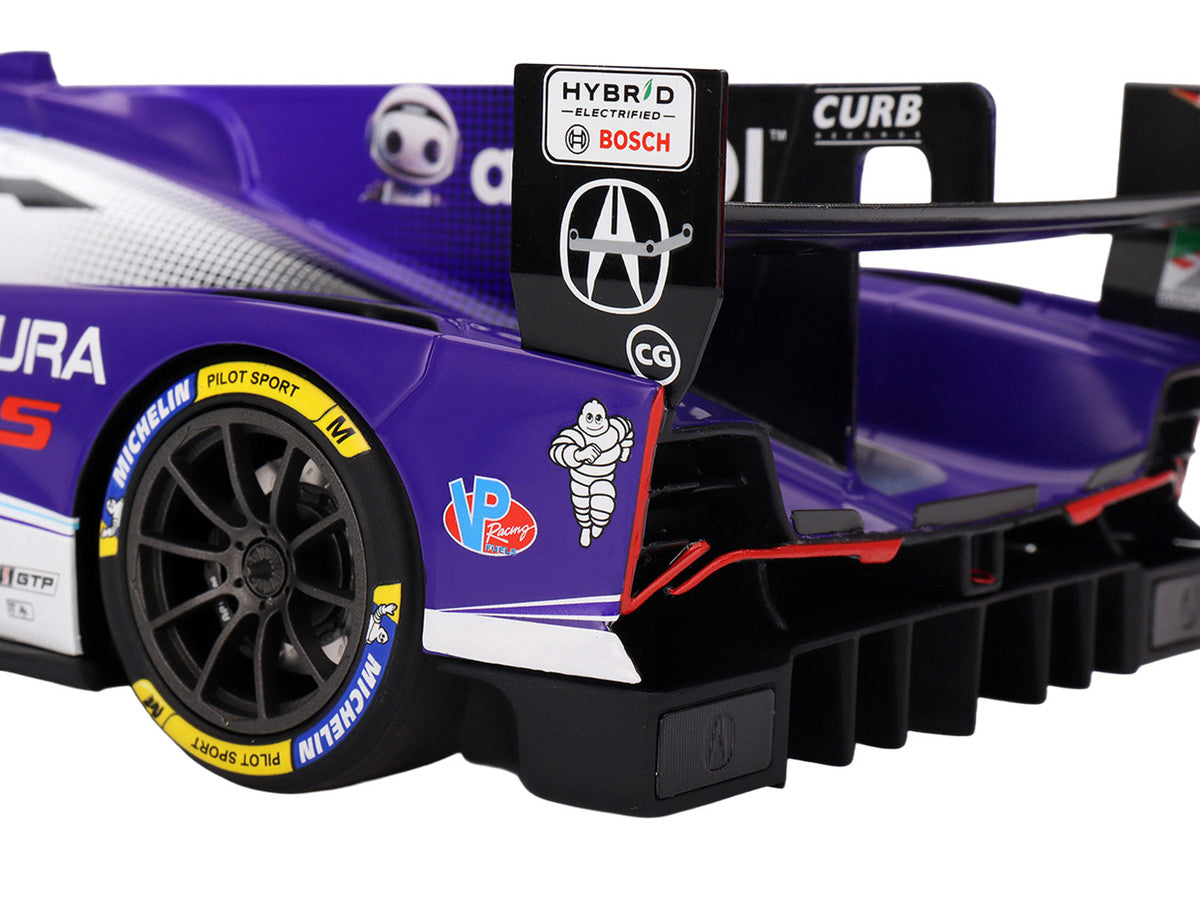 Acura ARX-06 GTP #60 Tom Blomqvist - Colin Braun - Scott Dixon "Acura Meyer Shank Racing with Curb-Agajanian" IMSA "12 Hours of Sebring" (2025) 1/18 Model Car by Top Speed LuxuryLifeWay Online Store