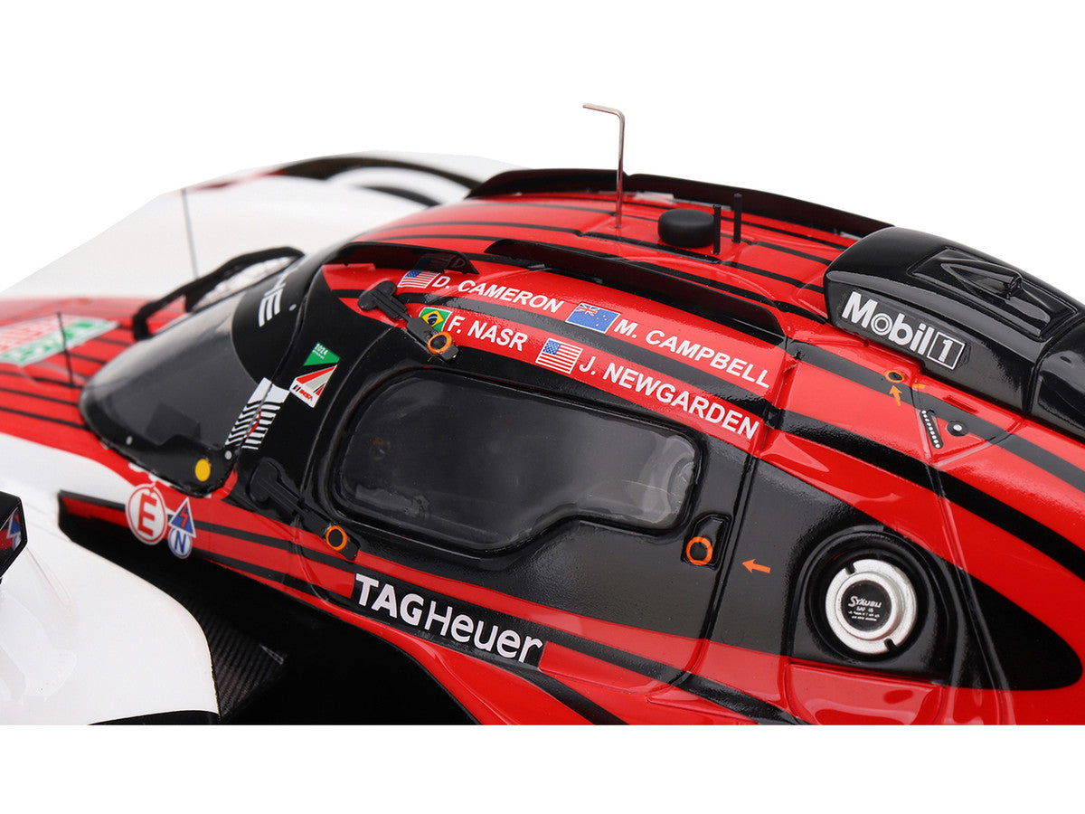 Porsche 963 #7 Dane Cameron - Matt Campbell - Felipe Nasr - Josef Newgarden "Porsche Penske Motorsport" Winner IMSA "24 Hours of Daytona" (2024) 1/18 Model Car by Top Speed LuxuryLifeWay Online Store