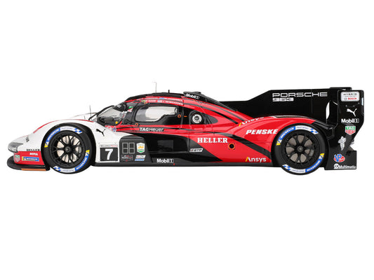 Porsche 963 #7 Dane Cameron - Matt Campbell - Felipe Nasr - Josef Newgarden "Porsche Penske Motorsport" Winner IMSA "24 Hours of Daytona" (2024) 1/18 Model Car by Top Speed LuxuryLifeWay Online Store