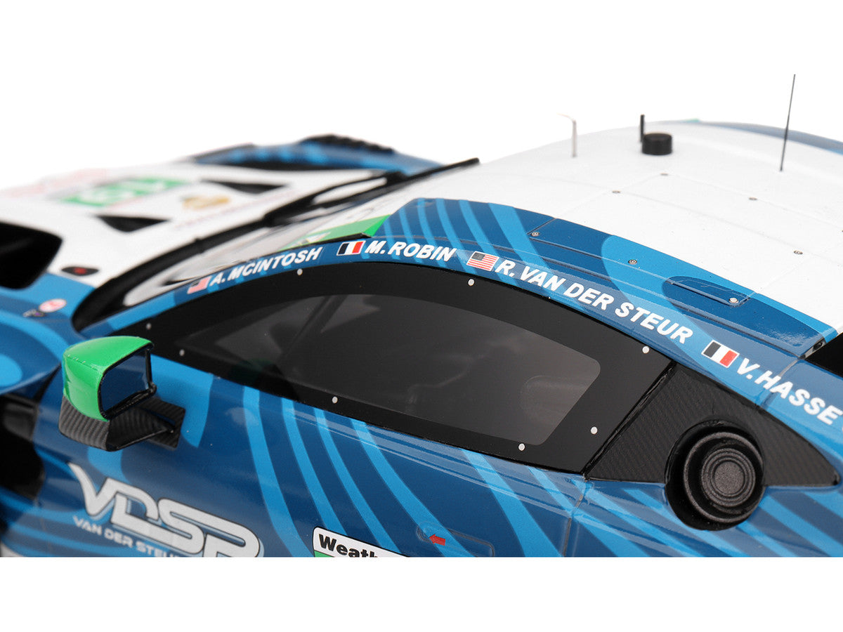 Aston Martin Vantage GT3 EVO #19 Valentin Hasse-Clot - Anthony McIntosh - Maxime Robin - Rory van der Steur "van der Steur Racing" IMSA "24 Hours of Daytona" (2025) 1/18 Model Car by Top Speed LuxuryLifeWay Online Store