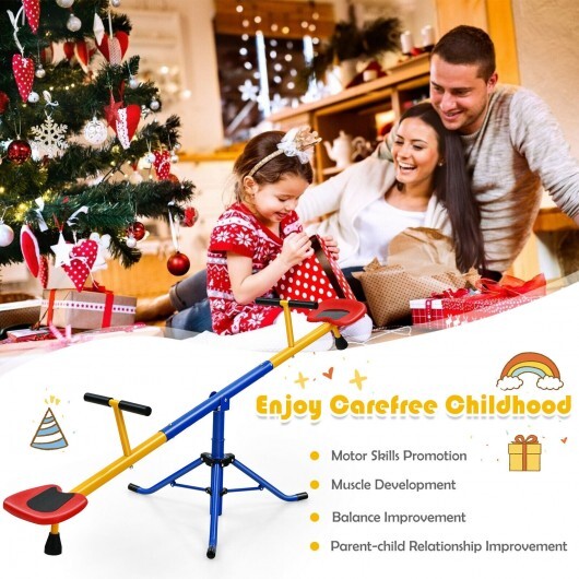 360Rotation Kids Seesaw Swivel Teeter Totter Playground Equipment LuxuryLifeWay Online Store